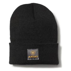10024503 Ariat Men's Rebar Watch Cap Beanie - Black