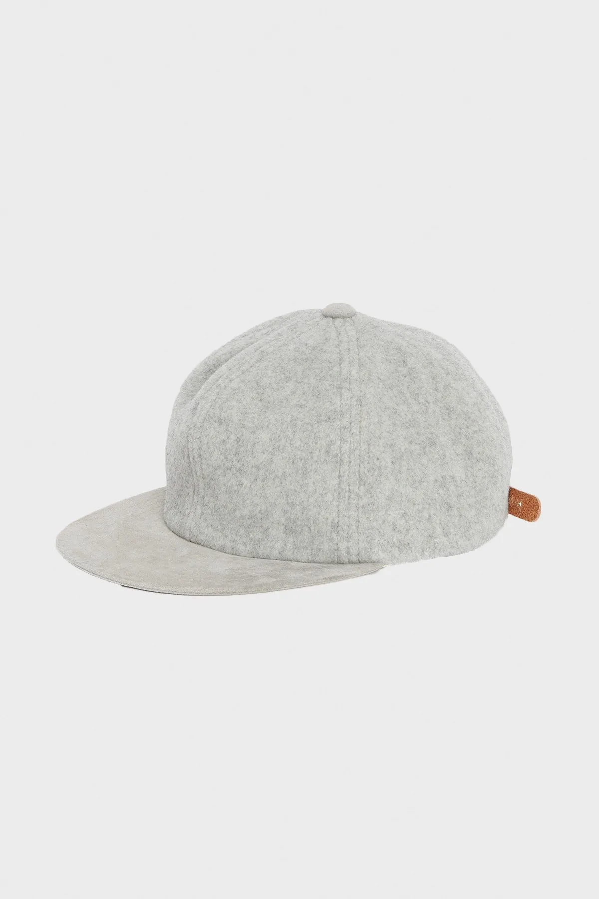 2 Tone Wool Cap - Light Grey