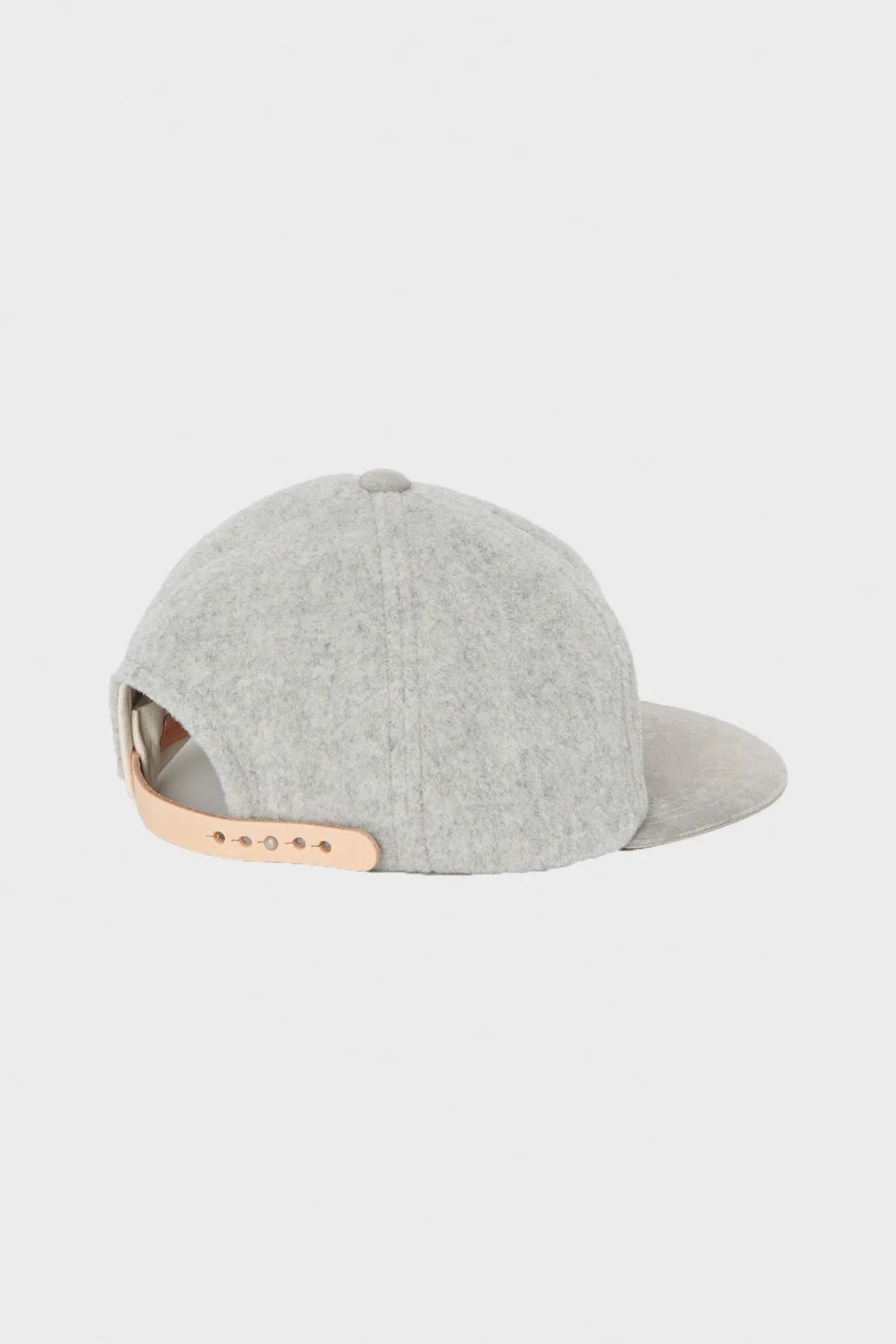 2 Tone Wool Cap - Light Grey