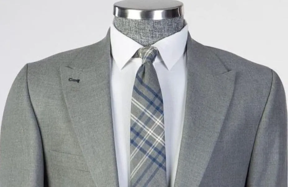 3 pieces Men’s Light Grey Suit