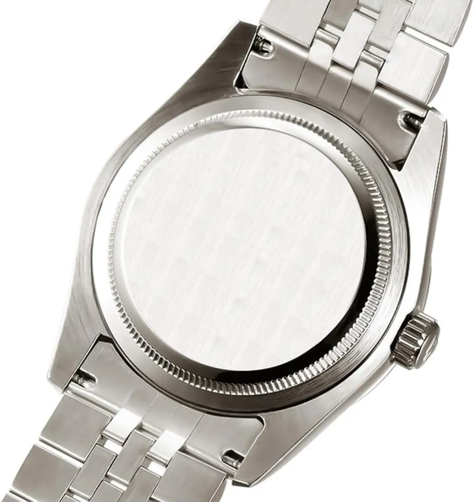 41MM Mens Luxury Quartz Watch with Calendar Luminous Waterproof Wrist Watches