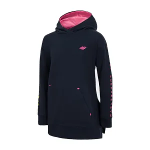 4F Dark Blue Long Hoodies 686