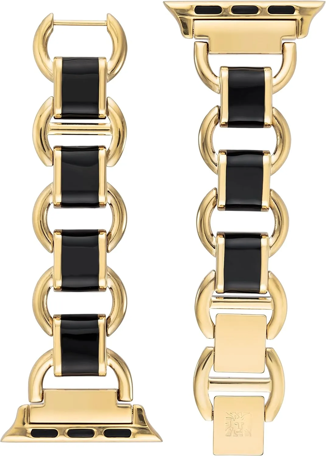 Anne Klein Fashion Chain Bracelet for Apple Watch, Secure, Adjustable, Apple Watch Replacement Band, Fits Most Wrists