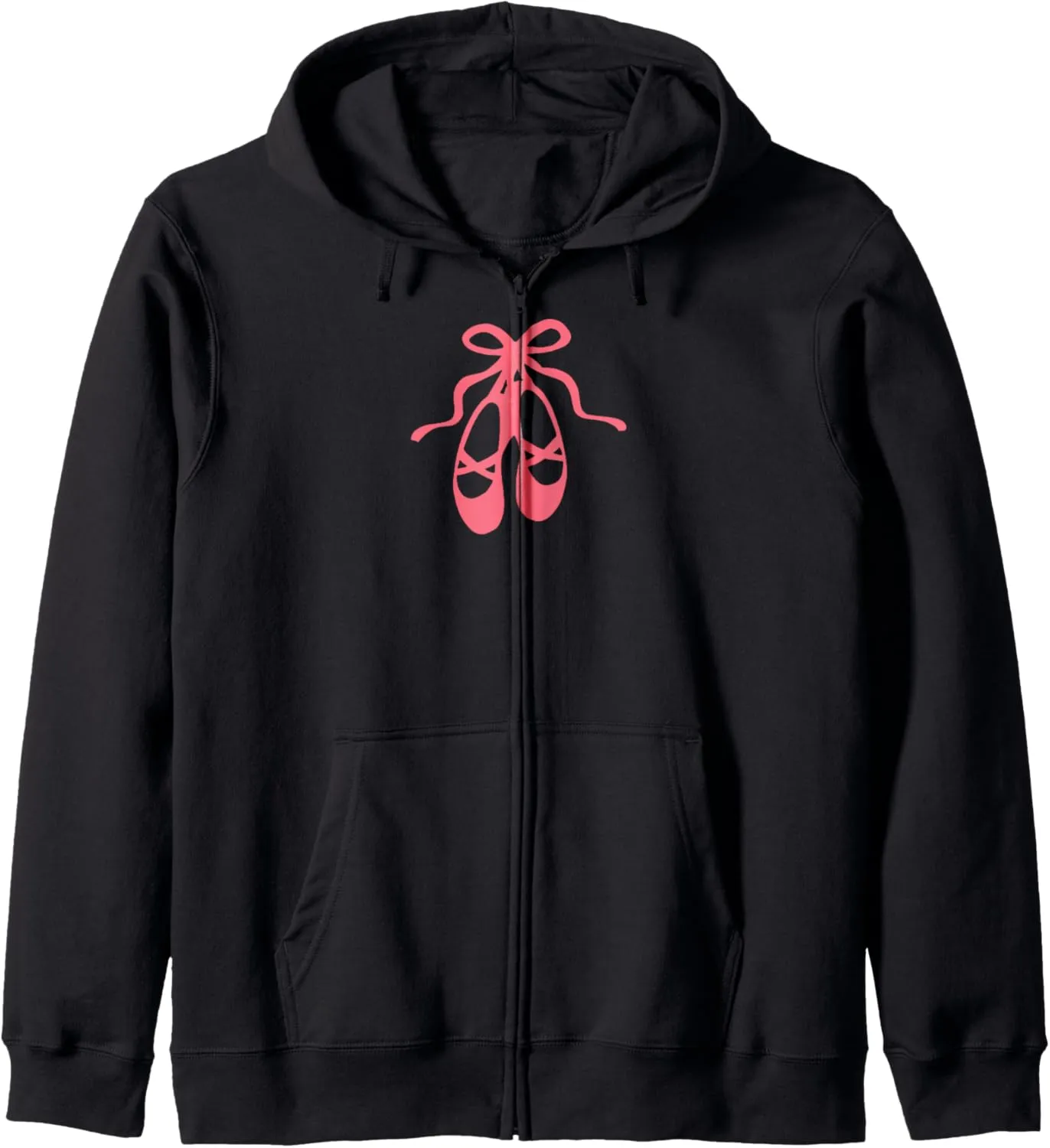 Ballet Dance shoes Zip Hoodie