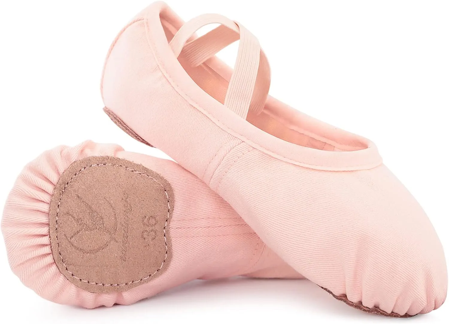Ballet Shoes for Women Girls, Ballet Slipper Dance Shoes Stretch Canvas for Teen Adults