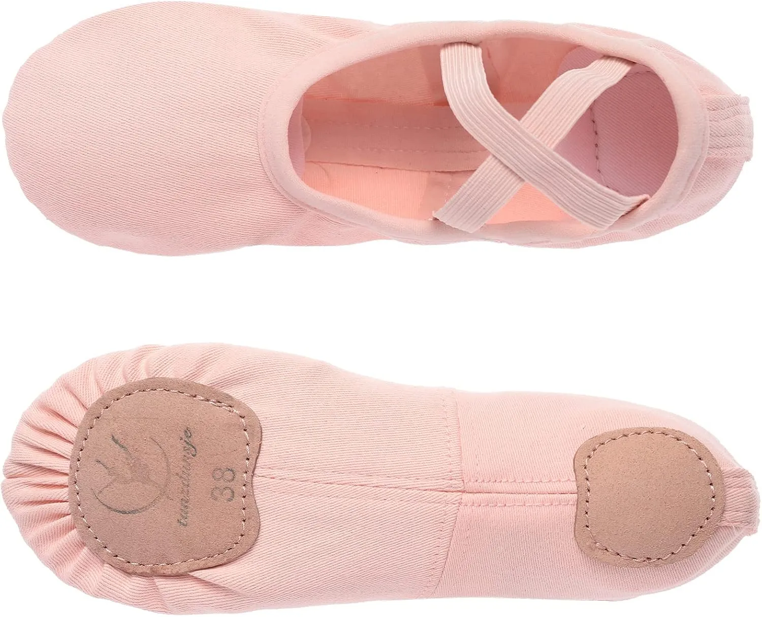 Ballet Shoes for Women Girls, Ballet Slipper Dance Shoes Stretch Canvas for Teen Adults