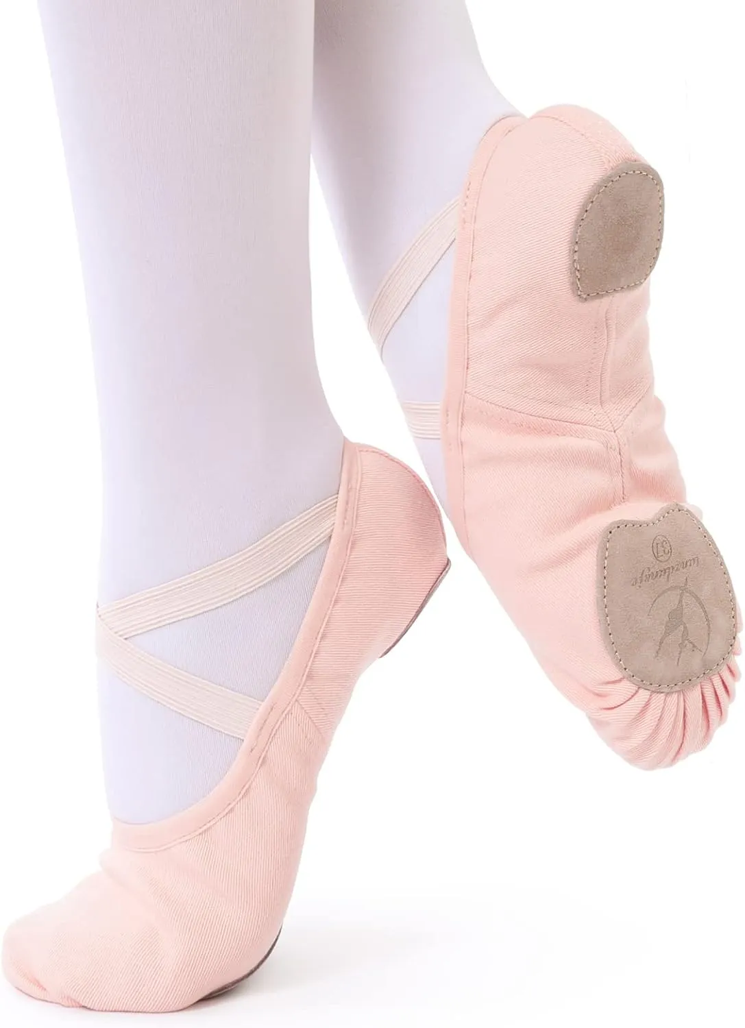 Ballet Shoes for Women Girls, Ballet Slipper Dance Shoes Stretch Canvas for Teen Adults