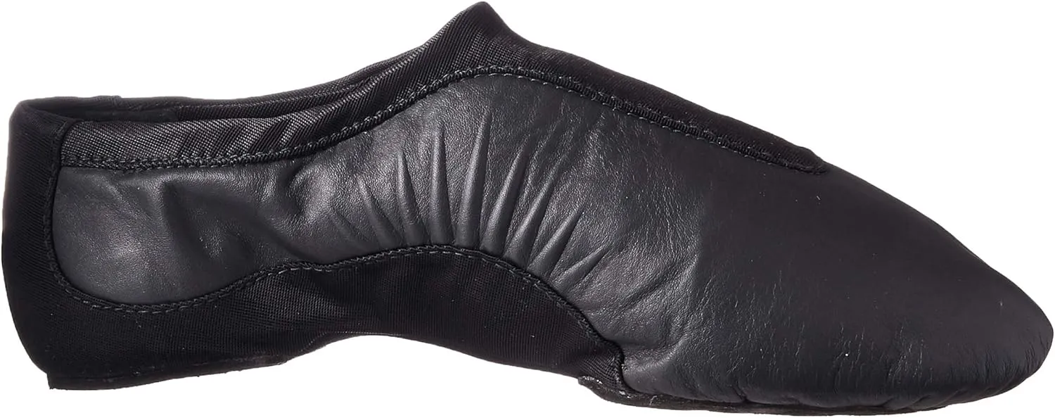 Bloch Dance Women's Pulse Leather and Neoprene Split Sole Jazz Shoe