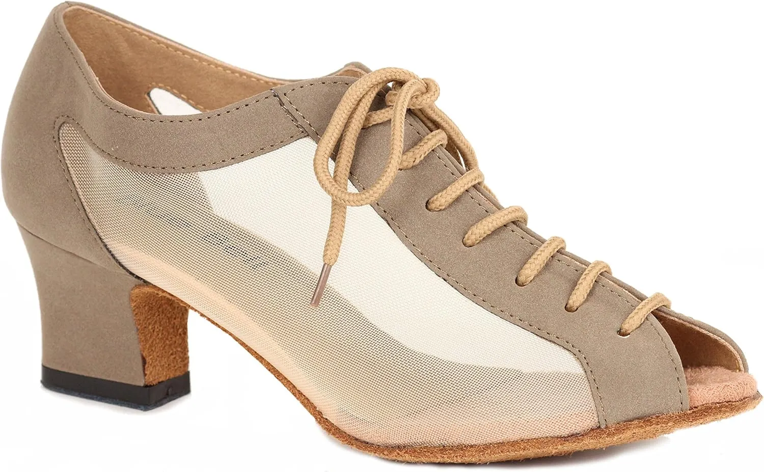 Blue Bell Shoes Handmade Women's Ballroom Salsa Wedding Competition Dance Shoes Trisha 1.8" Heel