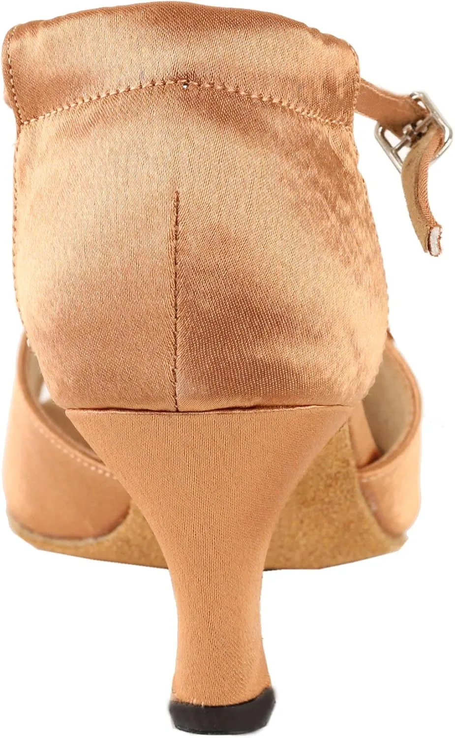 BlueBell Shoes Handmade Women's Ballroom Latin Salsa Competition Dance Shoes-Mary- 2.5" Heel-Tan