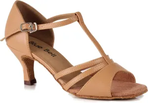BlueBell Shoes Handmade Women's Ballroom Salsa Wedding Competition Dance Shoes The Bobbi 2.5" Heel