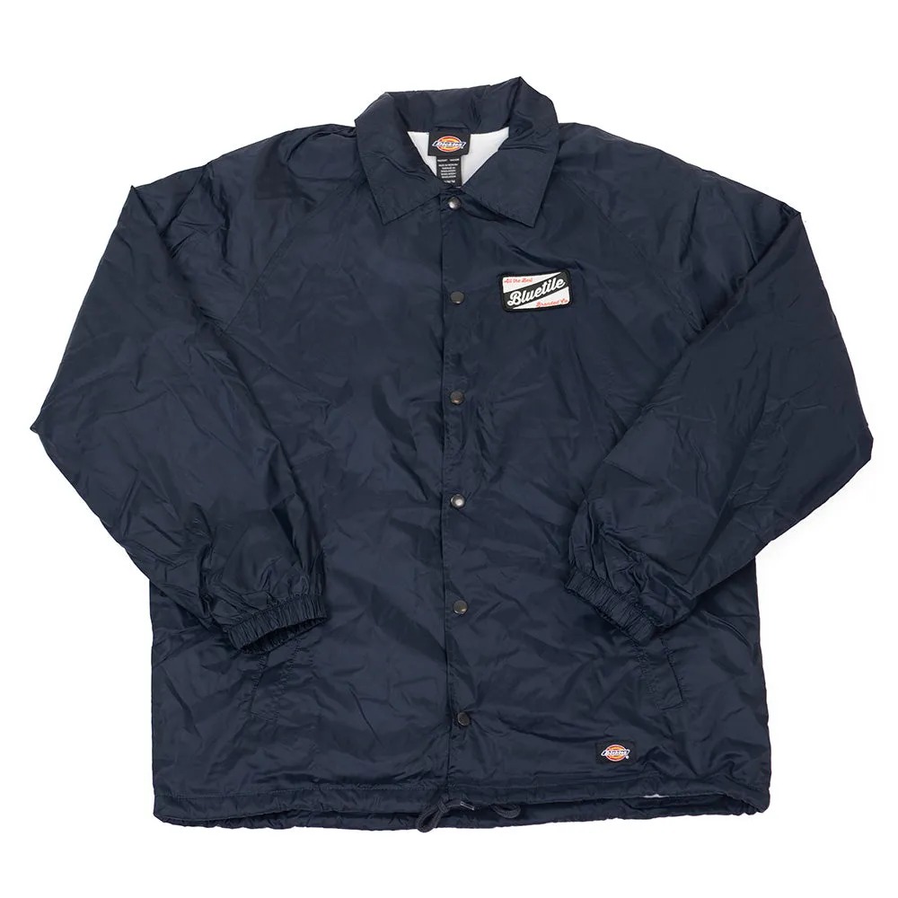 BLUETILE CRAFT PATCH COACHES JACKET NAVY