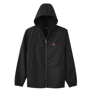 Brixton Claxton Beta Zip Hooded Jacket - Black