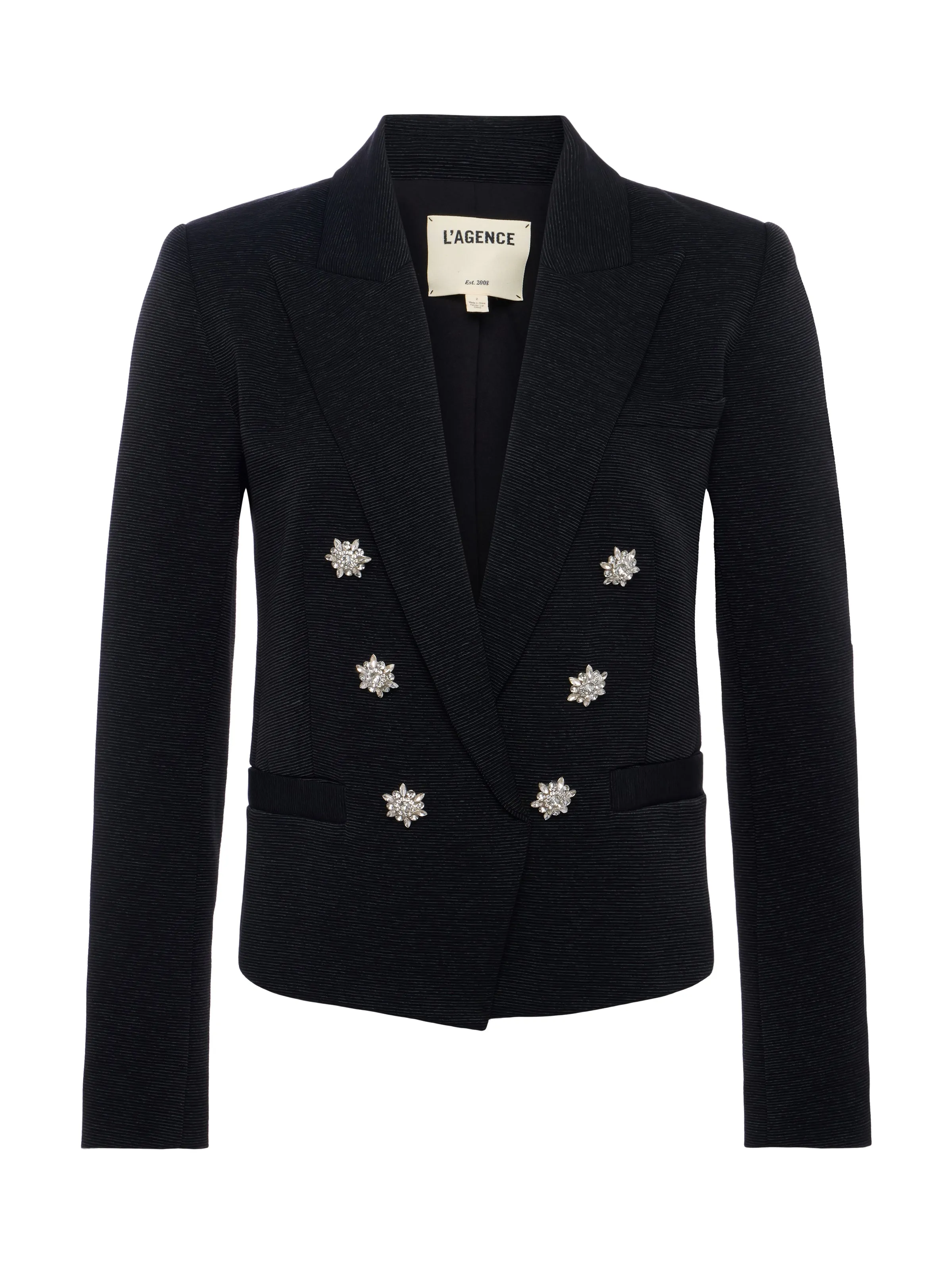Brooke Open-Front Blazer