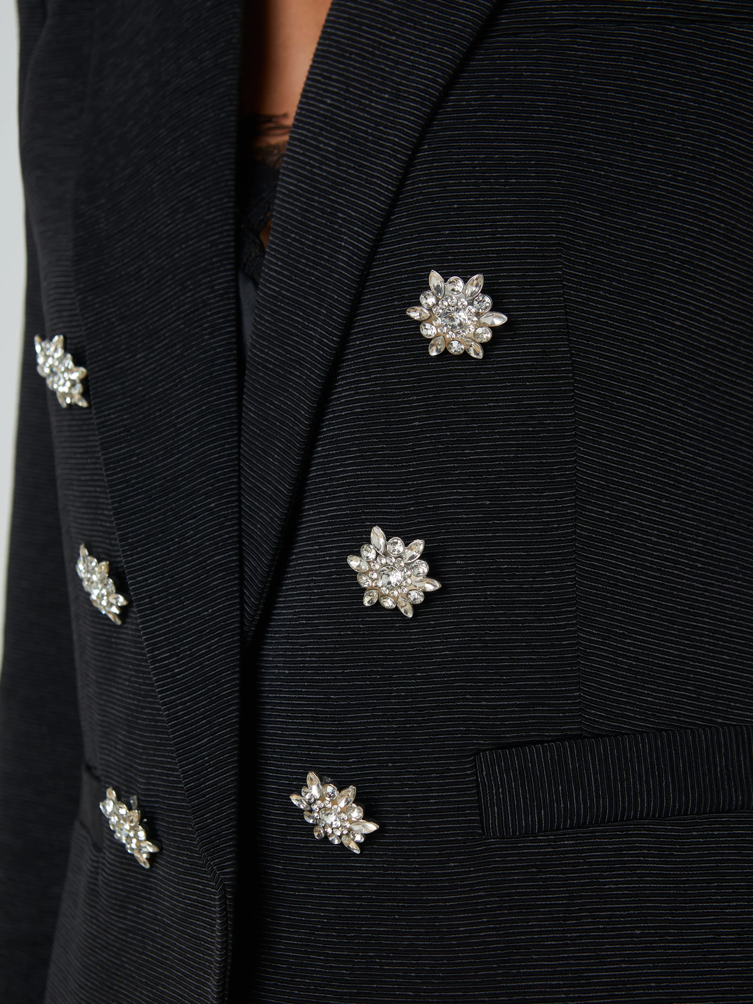 Brooke Open-Front Blazer