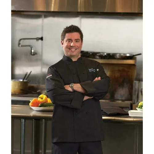 Chef Works JLLSBLK5XL Chef's Coat