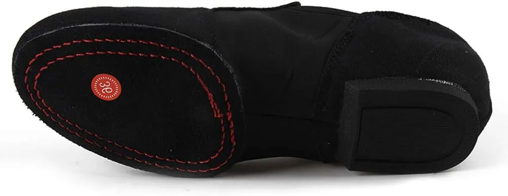 DKZSYIM Women's Latin Dance Shoes Ballroom Performance Shoes Model NU-WZJ-TANLI