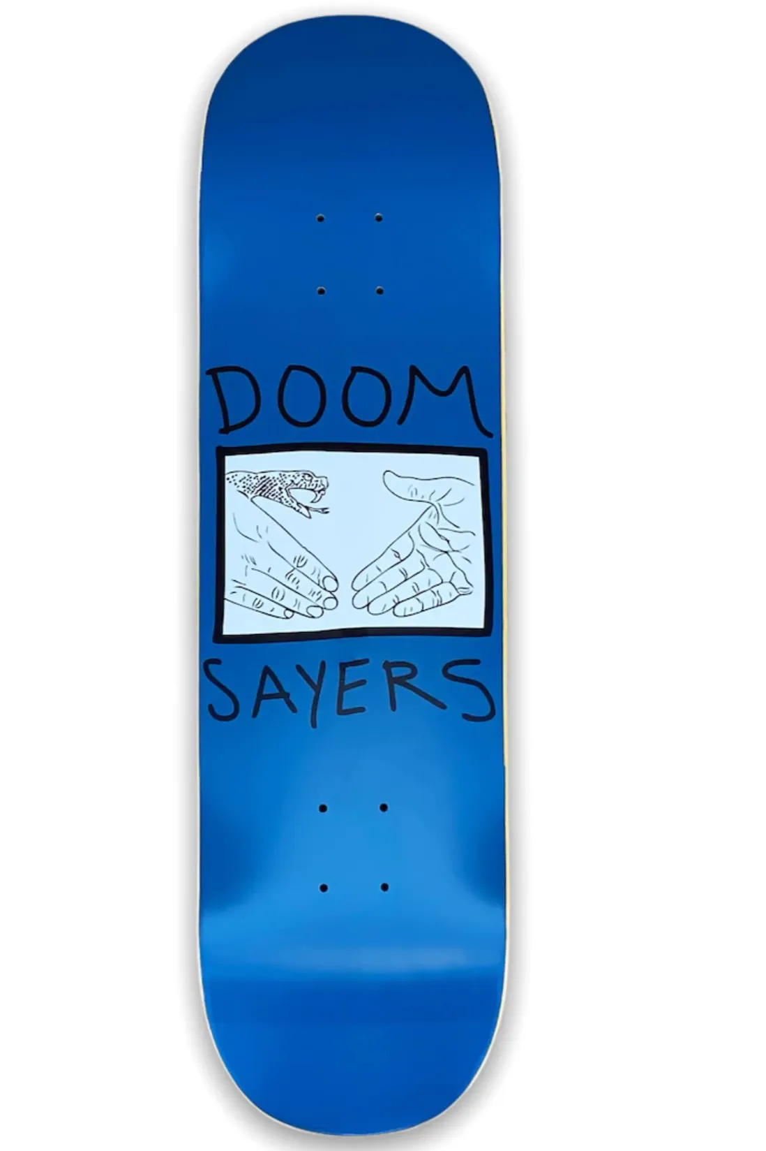 DOOM SAYERS CLUB DECK SNAKE SHAKE OMAR 8.5 - BLUE