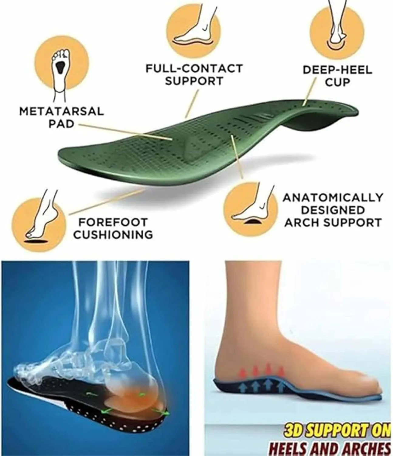 Enjerr Orthopedic Shoes Womens, Lightweight Knitted Shoes, Slip On Sneakers Comfortable Breathable Comfort