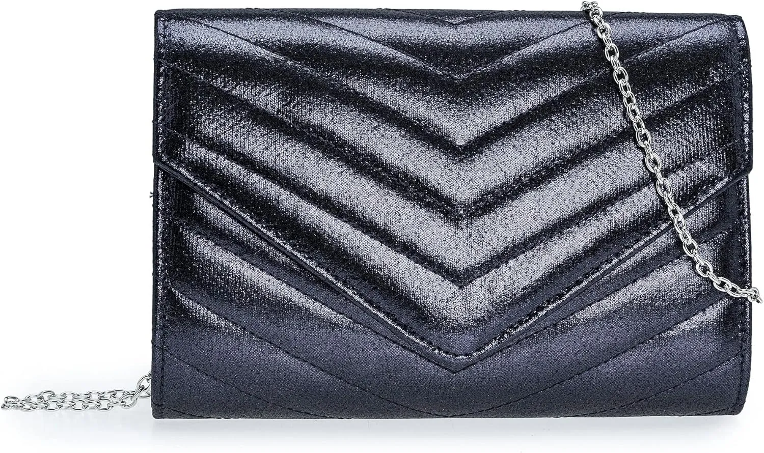 Evening Bag for Women Quilted Formal Party Purse Elegant Wedding Clutch