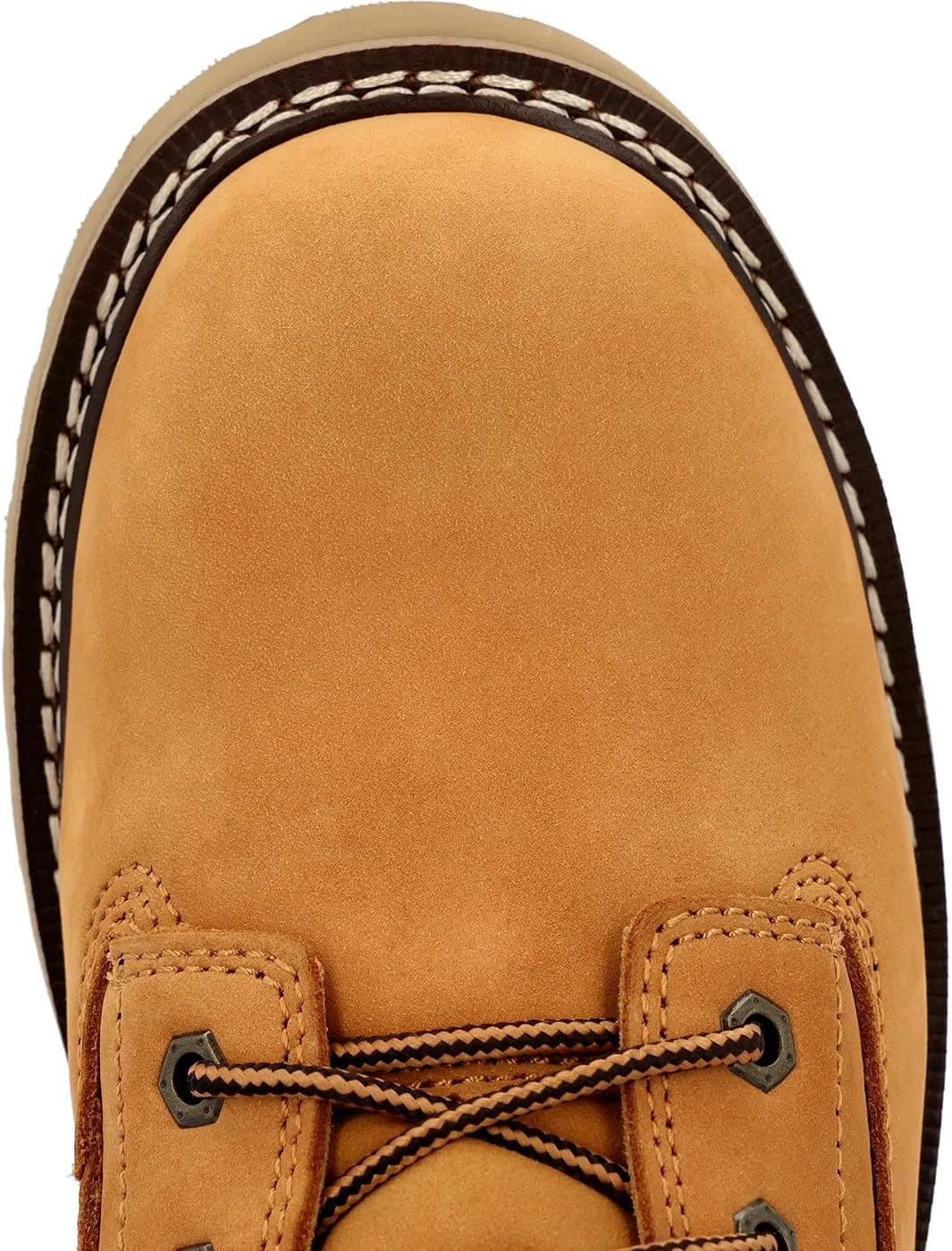 Georgia Boot Mens Core 37 6 Inch Steel Toe Work Safety Shoes Casual - Brown