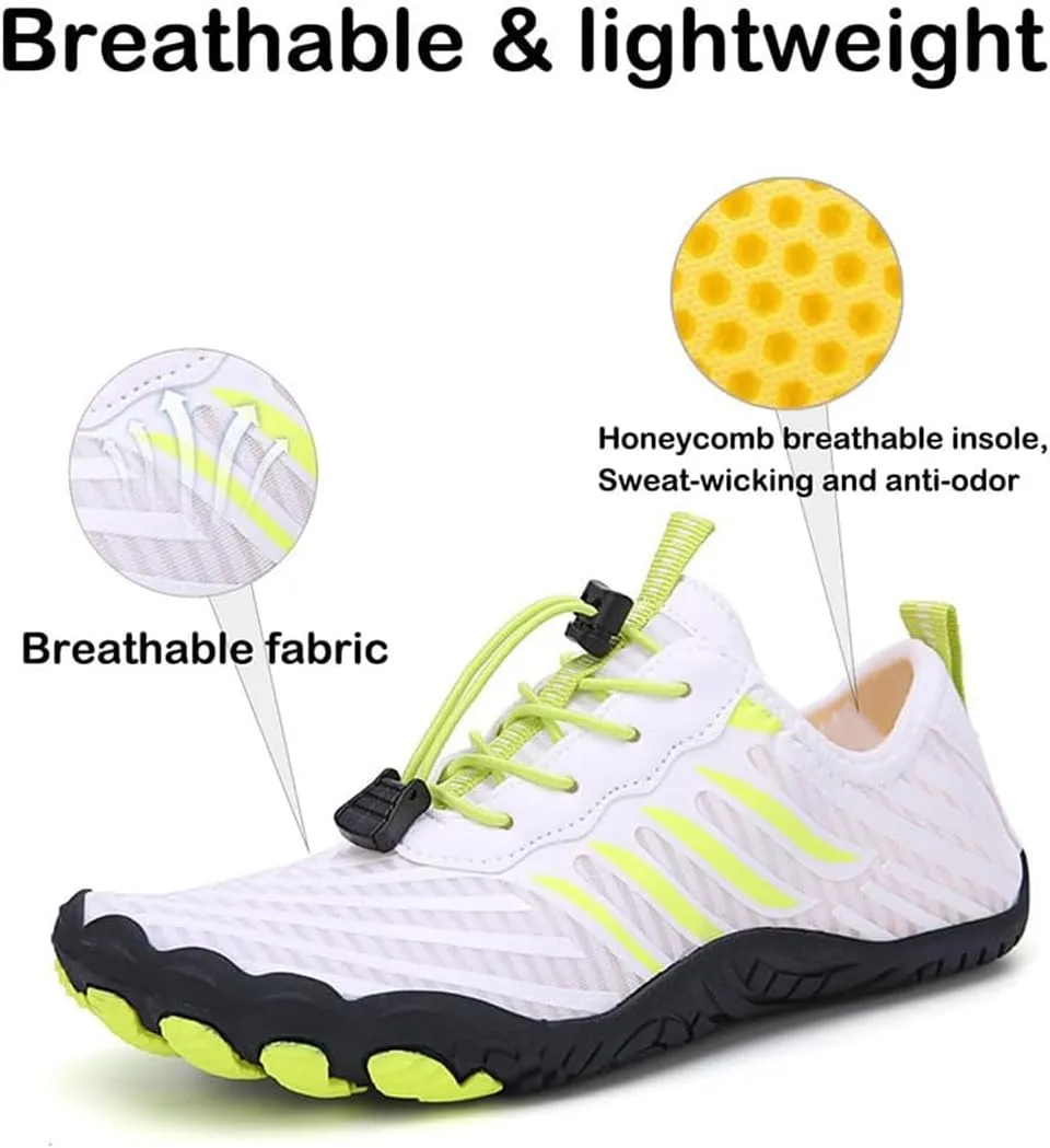 Grounding Shoes with Copper, Grounded Barefoot Footwear for Women Men, Hike Barefoot Footwear Outdoor Waterproof Non-Slip