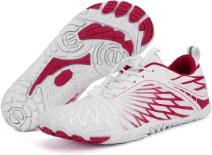 Hike Barefoot Shoes for Autumn Winter, Upgraded Thickened Minimalist Barefoot Shoes Women Men Non-Slip & Wide Toe Zero Drop Athletic Hiking Trail Running Shoe