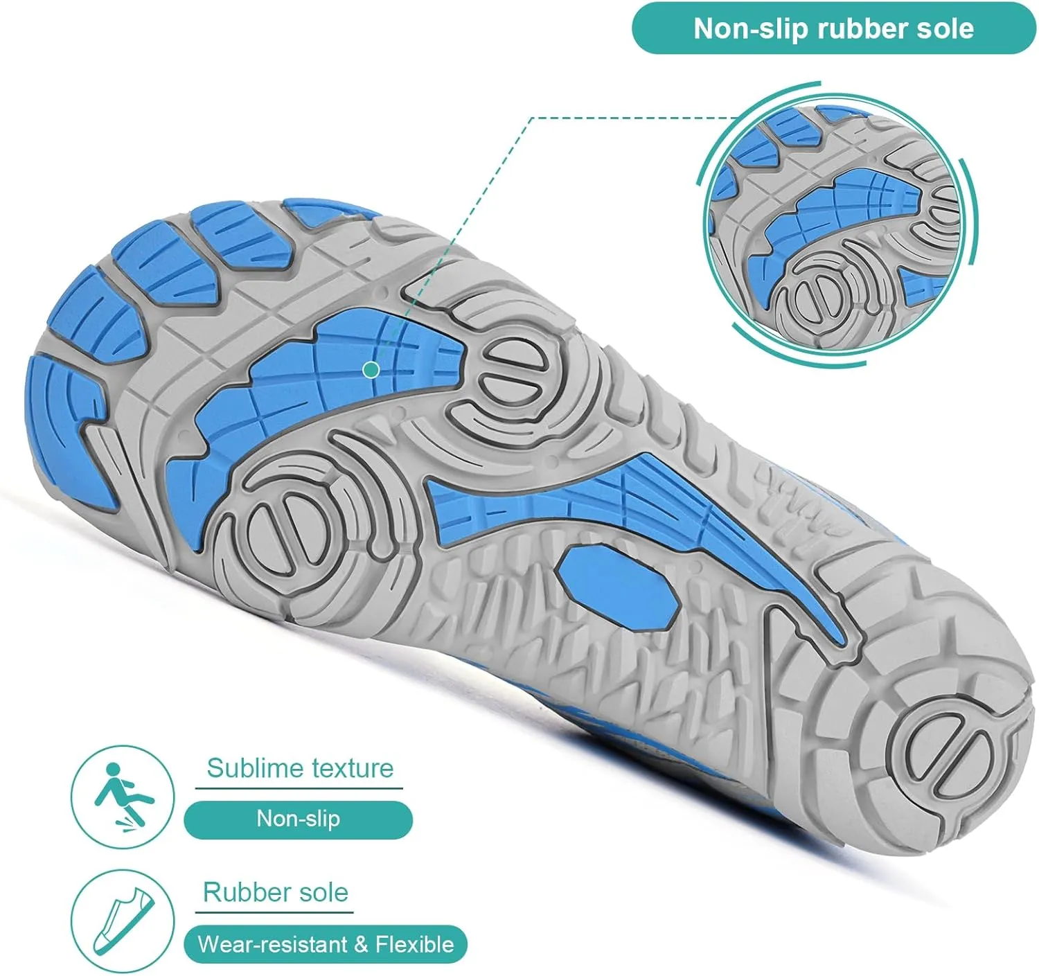 Hike Barefoot Shoes for Autumn Winter, Upgraded Thickened Minimalist Barefoot Shoes Women Men Non-Slip & Wide Toe Zero Drop Athletic Hiking Trail Running Shoe