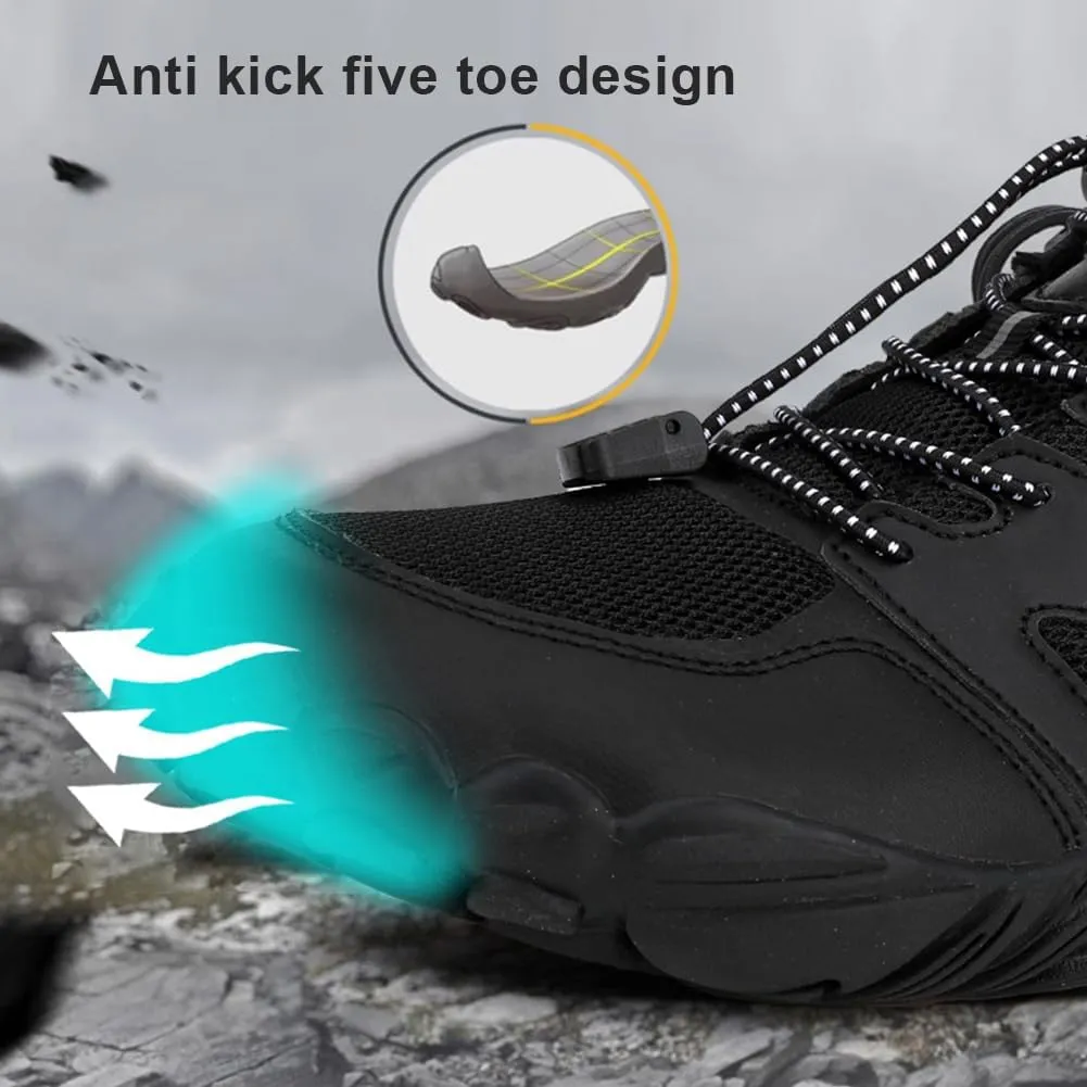 Hike Barefoot Womens Barefoot Shoes Women Minimalist Trail Running Shoes Non-Slip Breathable Wide Toe Shoes Zero Drop Lightweight Hiking Shoes