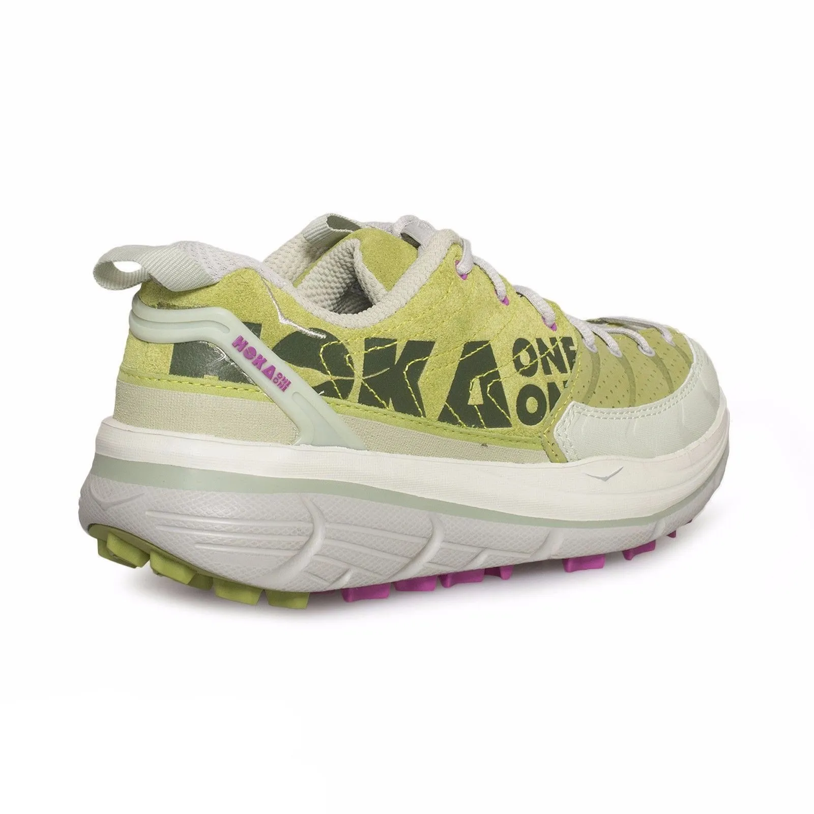 Hoka One One Tor LTR Low Light Olive / Fog / Fuchsia Hiking Shoes