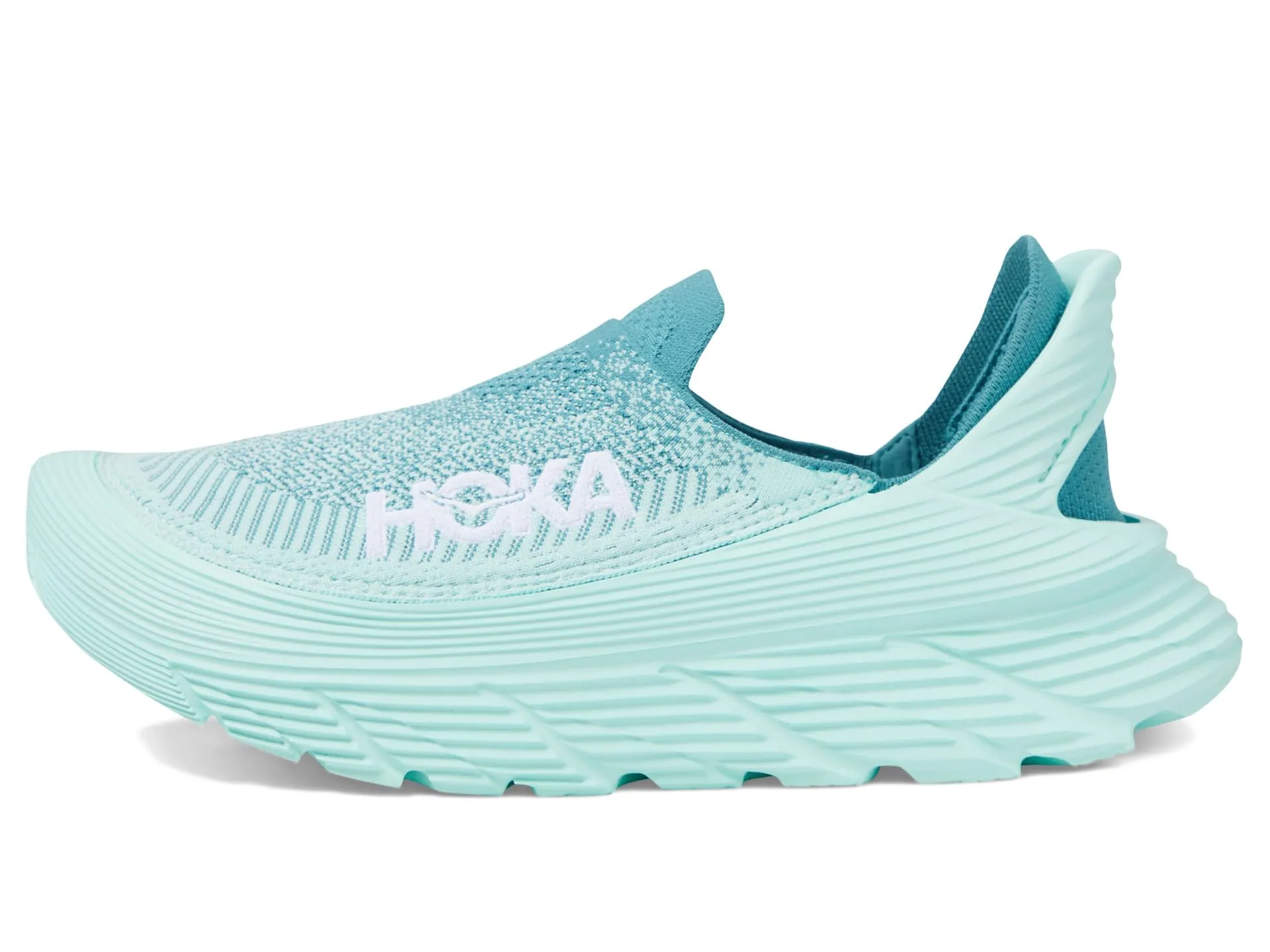 Hoka Restore TC trekking shoes, turquoise