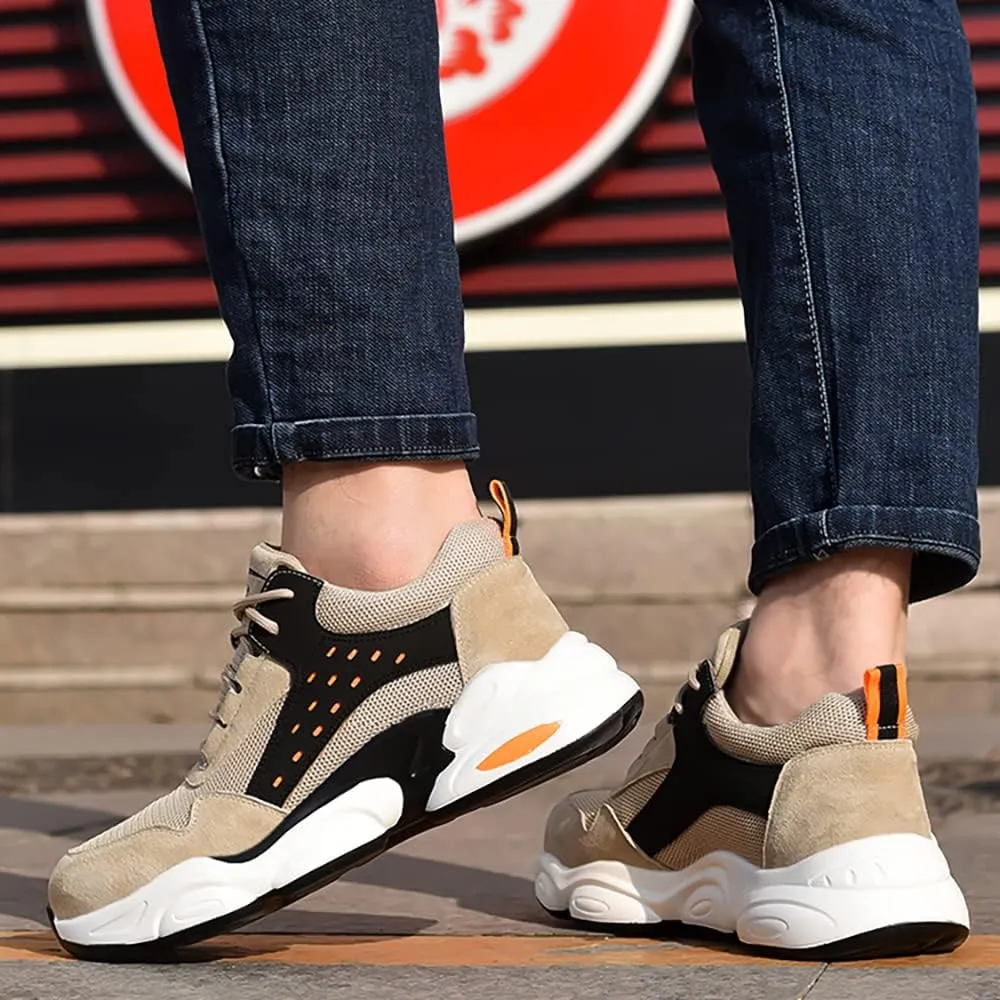 Indestructible Shoes for Women,for Industrial & Construction Site, Drivers, Factories, Kitchens, Gas Stations,