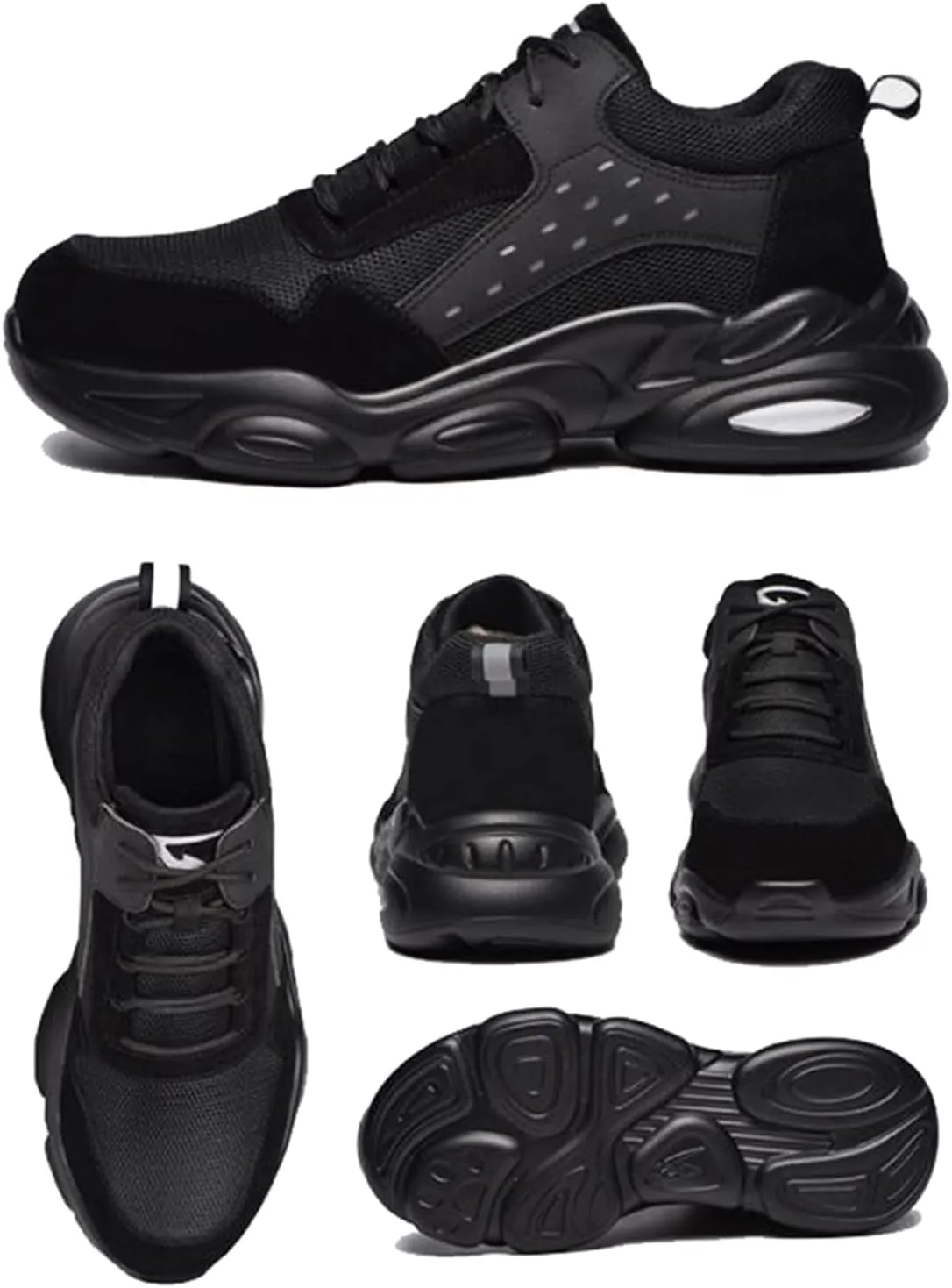 Indestructible Shoes for Women,for Industrial & Construction Site, Drivers, Factories, Kitchens, Gas Stations,
