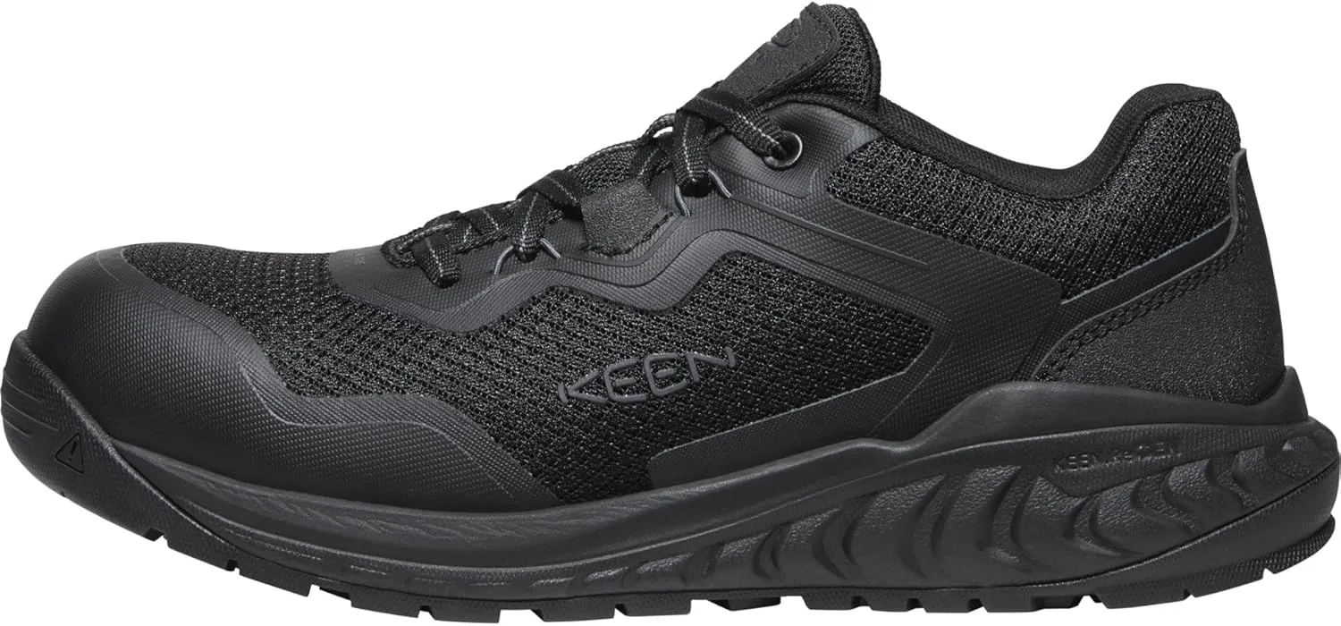 KEEN Utility Tempe - Shoes for Men - Compression-Resisting Midsole - Cement Outsole - Abrasion-Resistant Upper