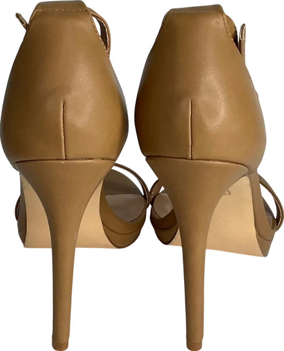 la bottine souriante Nude Lea Heeled Sandals UK 8 EU 41 