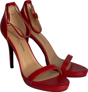 la bottine souriante Red Lea Heeled Sandals UK 8 EU 41 
