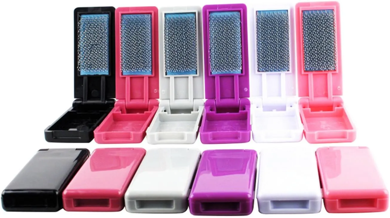 Ladies Women Men Ballroom Dance Shoes for Latin Salsa Tango Shoe Brush (Foldable Shoe Brush)