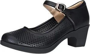 lilaBelle]Adult Dance Shoes Women Breathable Square Dance Shoes with Soft Rubber Sole, Mesh Jazz/Ballet Shoes for Gym Fitness, Night Dancing Comfort, Sizes 35-42 (4 Colors)