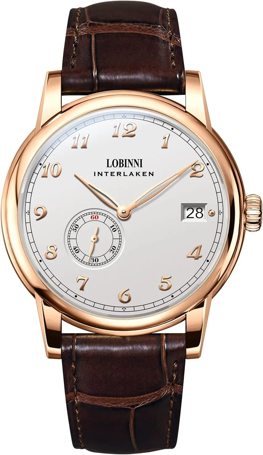 LOBINNI Men's Watch Mechanical Automatic Waterproof Wrist Male Dress Fashion Luxury Business Watches