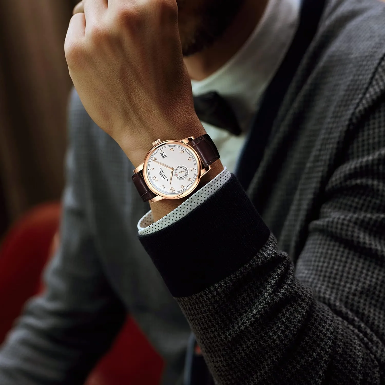 LOBINNI Men's Watch Mechanical Automatic Waterproof Wrist Male Dress Fashion Luxury Business Watches