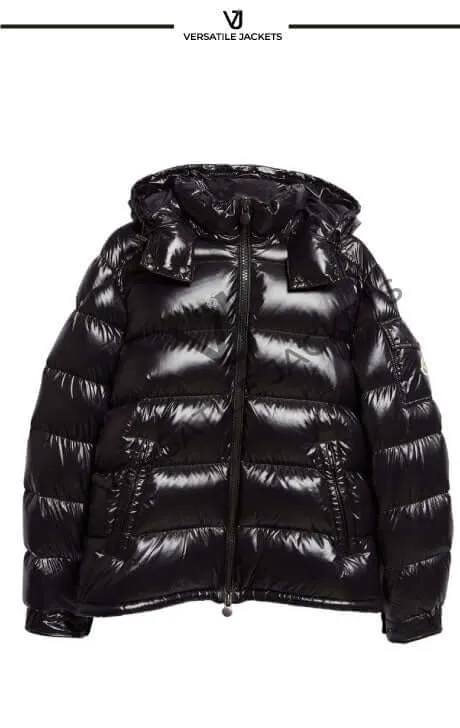Maya Lacquer Finish Down Jacket