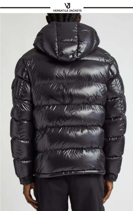 Maya Lacquer Finish Down Jacket