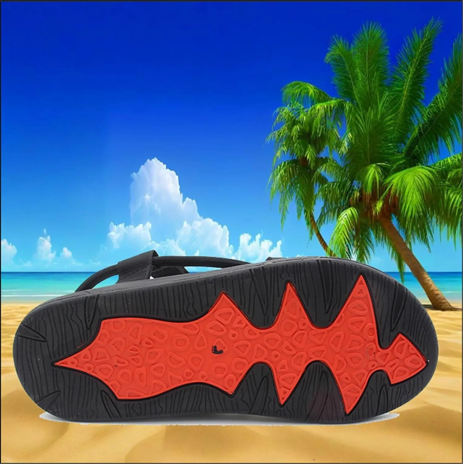 Mens Adjustable Strap Sandals, Men's Summer Breathable Adjustable Cross Strap Bunion Corrector Sandals, Comfy Orthopedic Flat Open Toe Flip Flops, for Dad Men Grandpa, Hallux Valgus