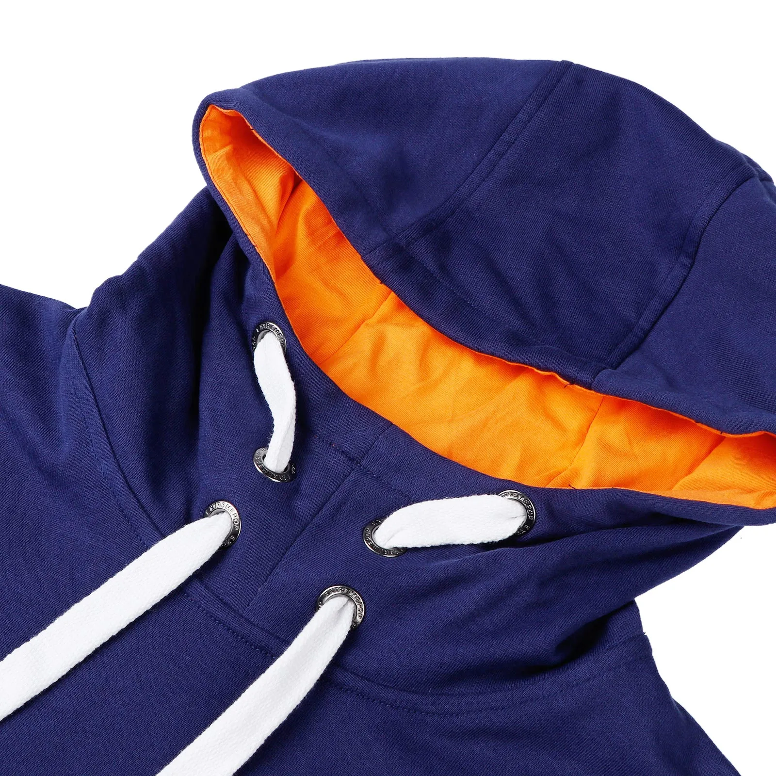 Men's  hooded Sweatshirt with High Neck Tunnel in cotton