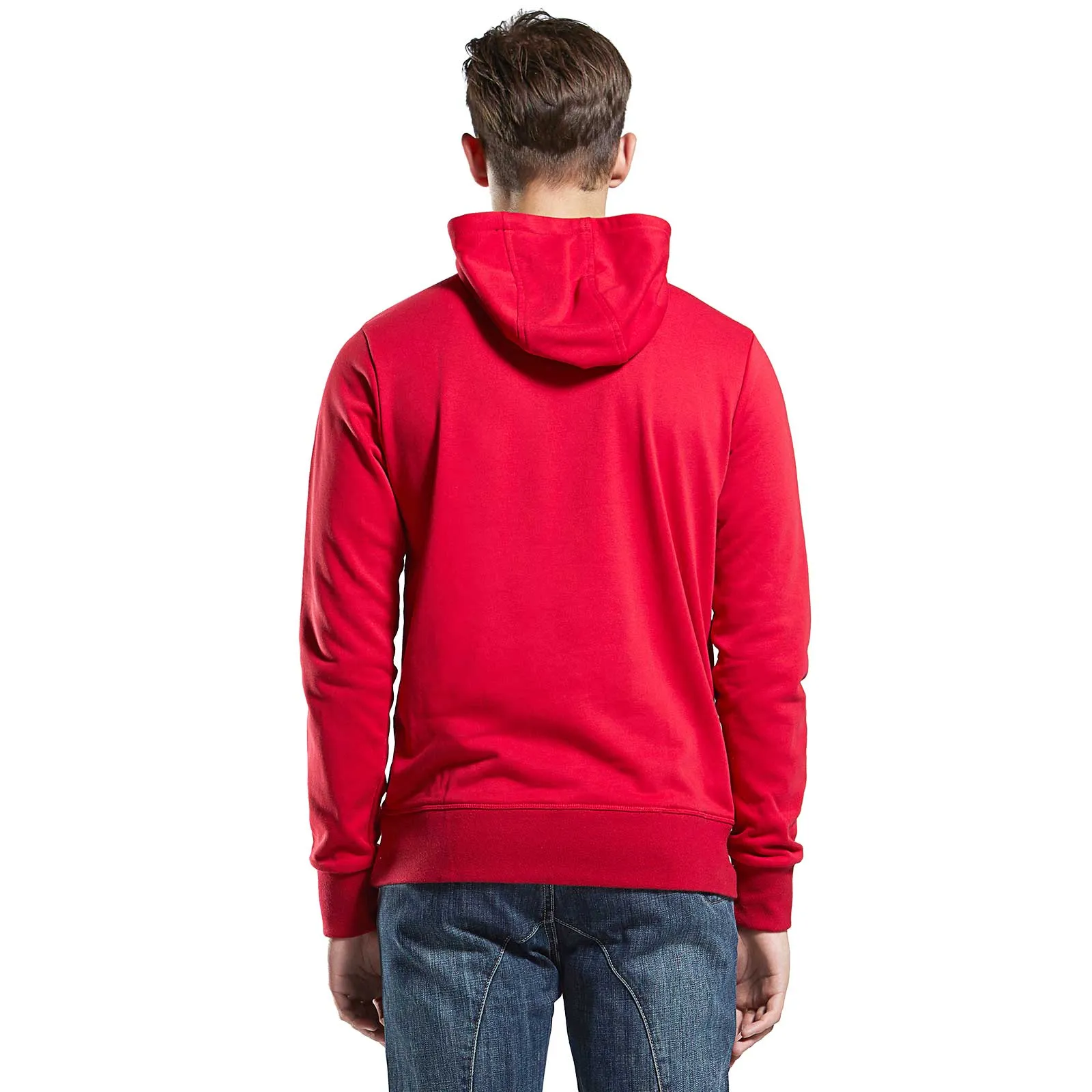 Men's  hooded Sweatshirt with High Neck Tunnel in cotton