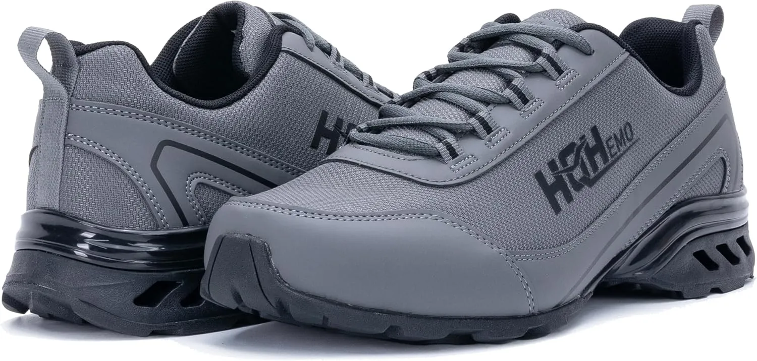 Men's Running Shoes| Outdoor SNAXE 1.0|Coross Trainer Shoes|Waterproof Outdoor Sneakers|Jet-Holes Grey