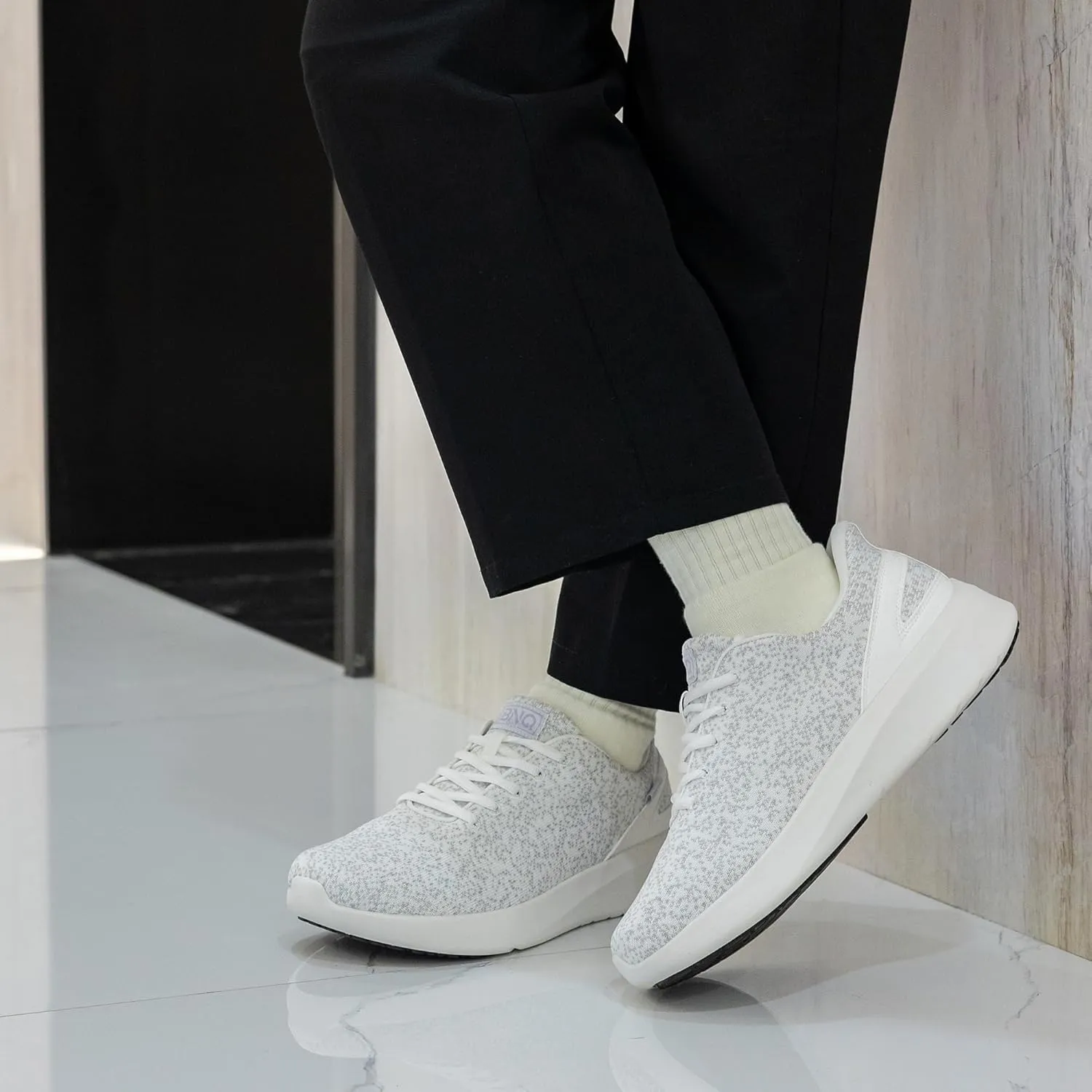 Minimalist Walking Shoes for Men Wide Toe Box Slip On Tennis Summer Shoes Zero Drop Arch Support Comfortable Gym Athletic Workout Fashion Sneakers Size US7-12