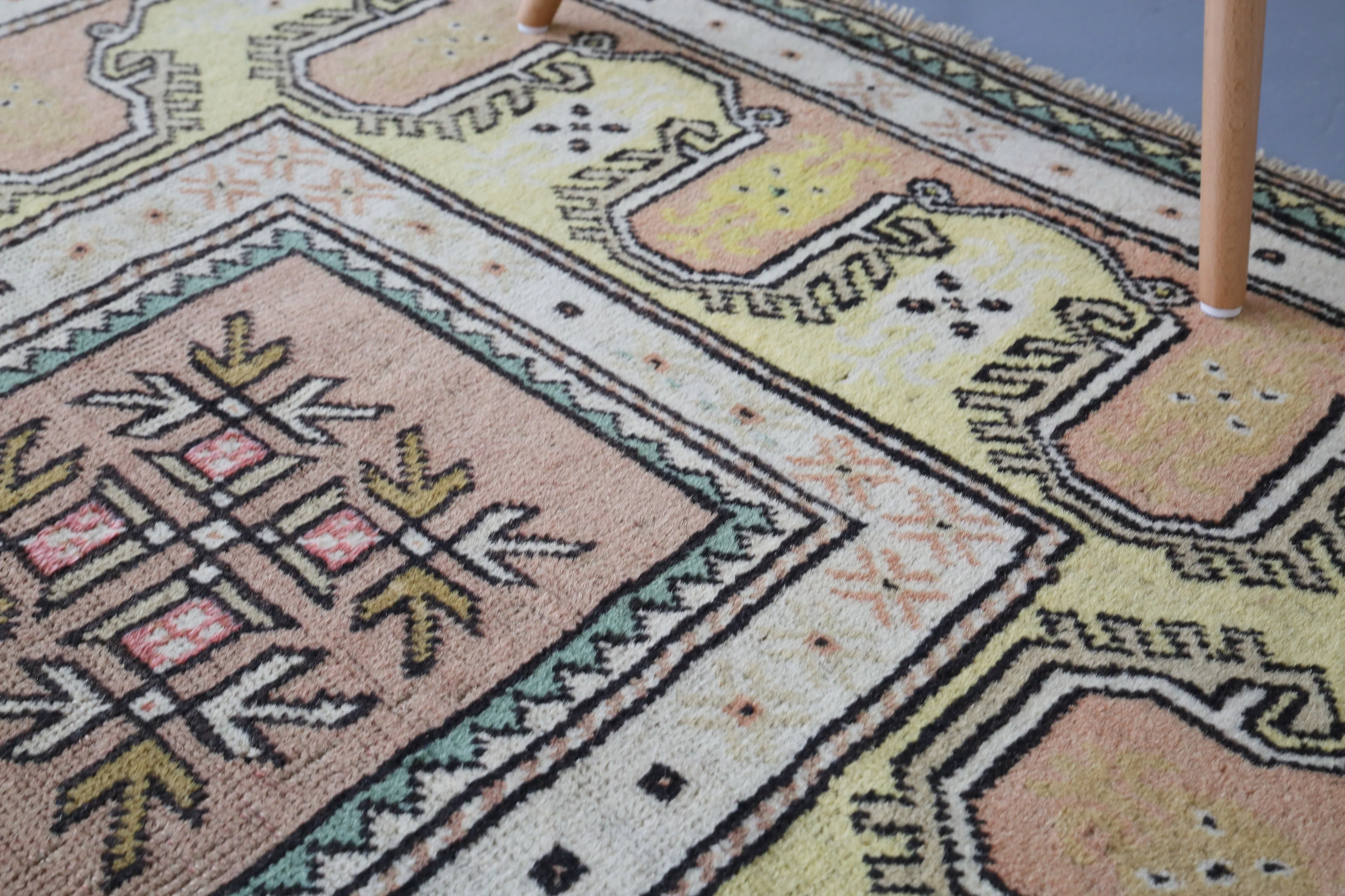 Old Milas Rug 3.7ftx6.4ft
