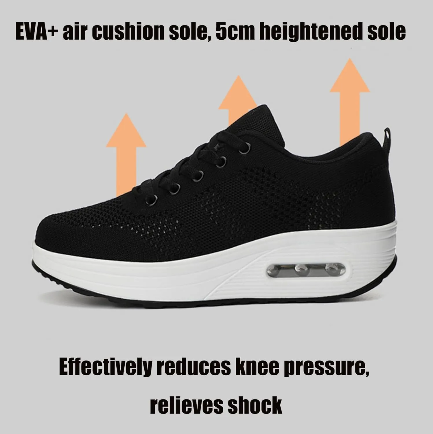 Orthopedic Shoes for Women, Womens Slip on Non Slip Work Shoes Comfortable Air Cushion Sneakers with Arch Support
