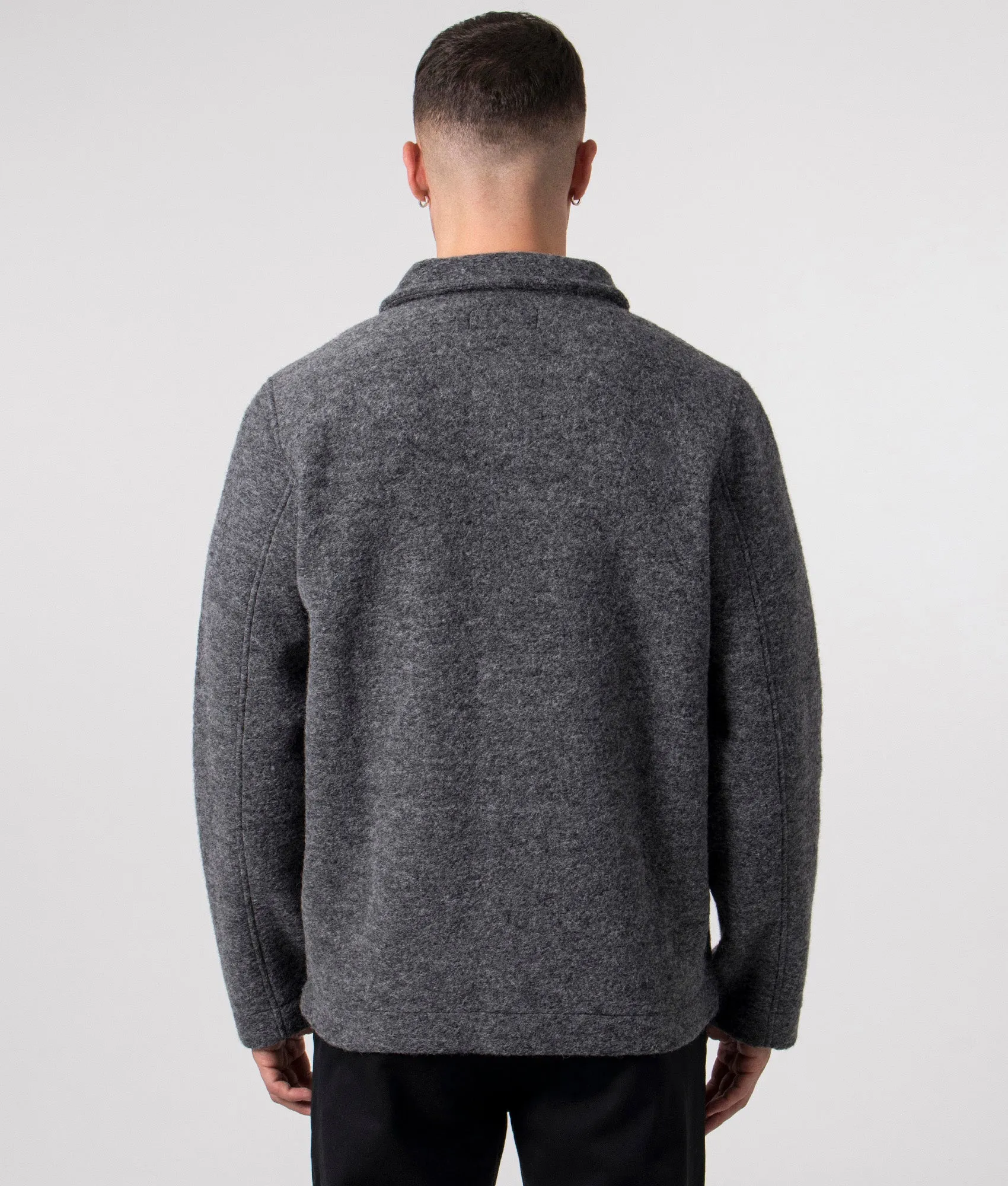 Oversized Fit Wool Field Jacket